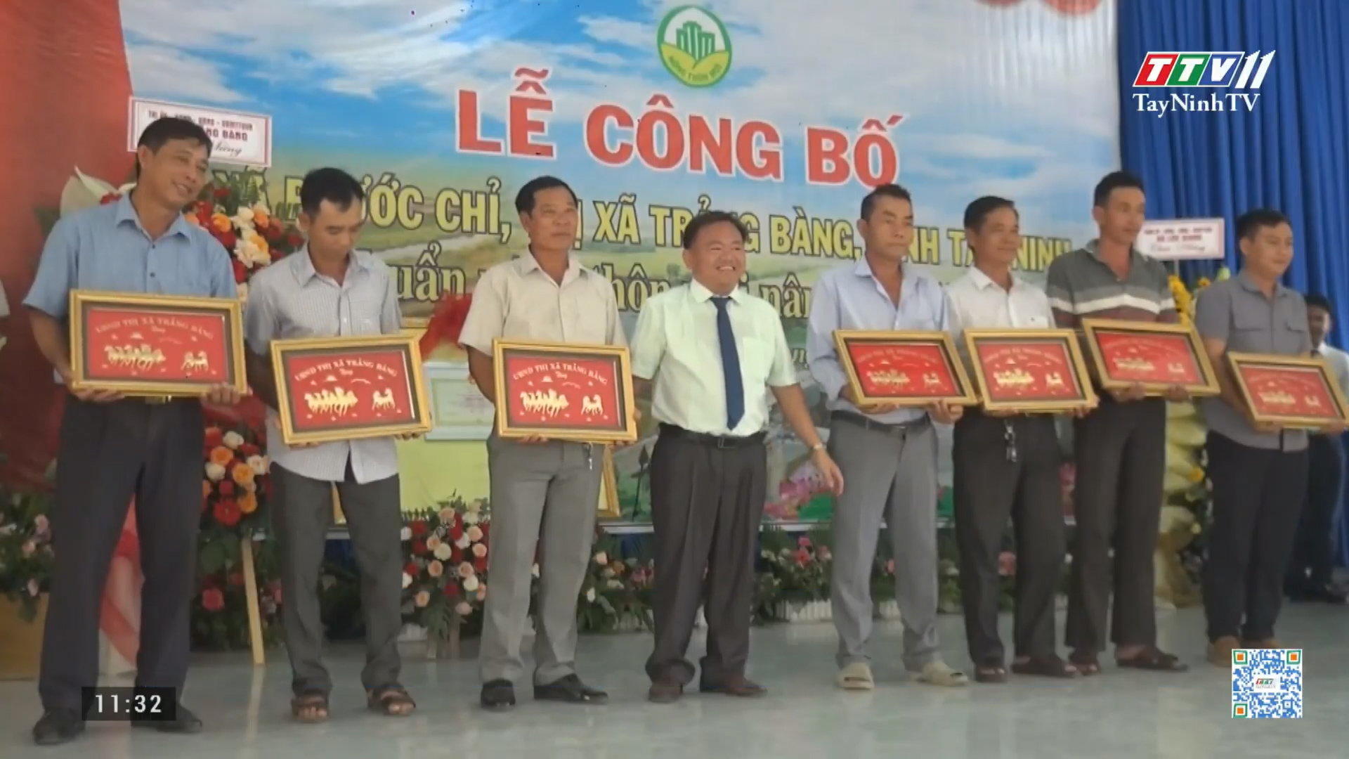 Thị xã Trảng Bàng công bố xã Phước Chỉ đạt chuẩn nông thôn mới nâng cao | TÂY NINH XÂY DỰNG NÔNG THÔN MỚI |TayNinhTV